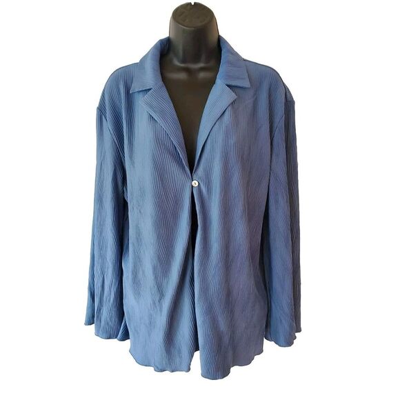 L*Space Another Day‎ Women's Textured Striped Buttoned Top Size Sm New With Tags - Picture 1 of 10